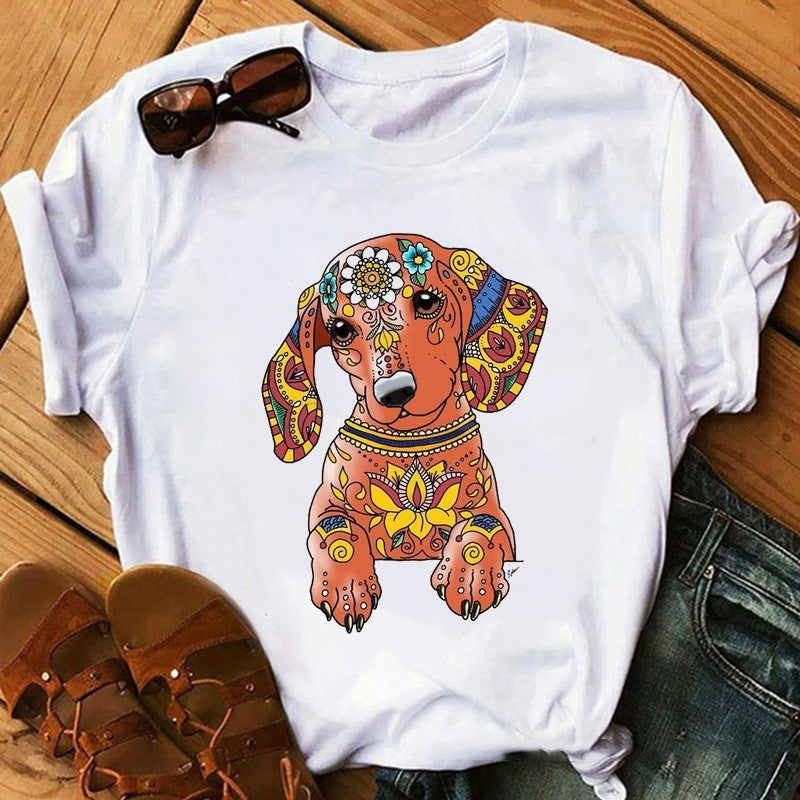 Puppy Print T-shirt