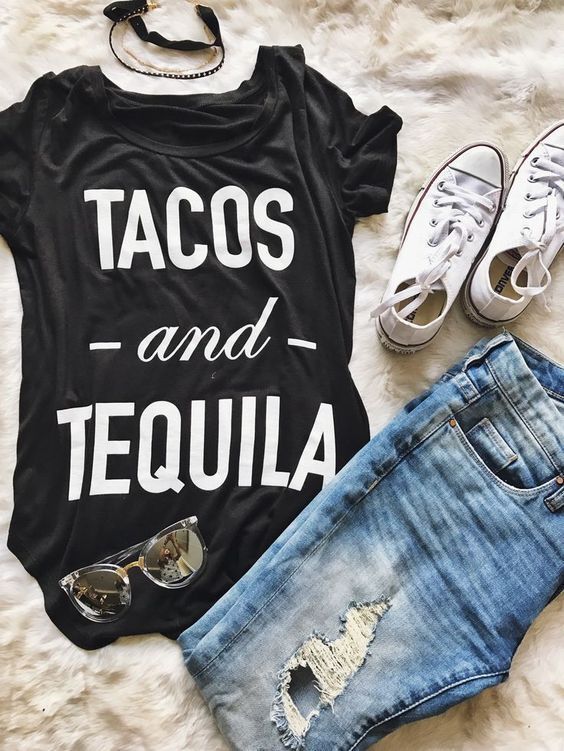 Tacos And Tequila - TShirt