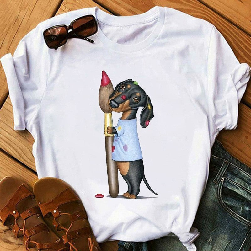 Puppy Print T-shirt