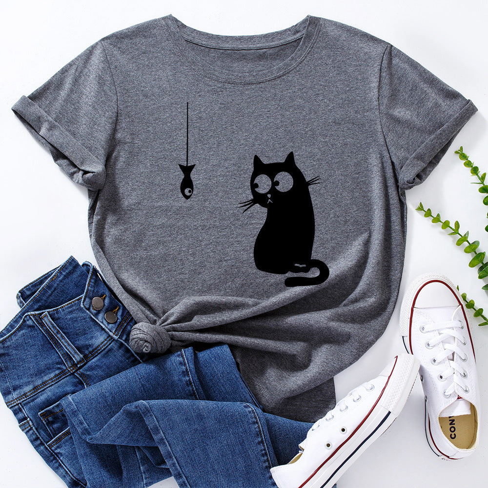 Women's Cat T-Shirt