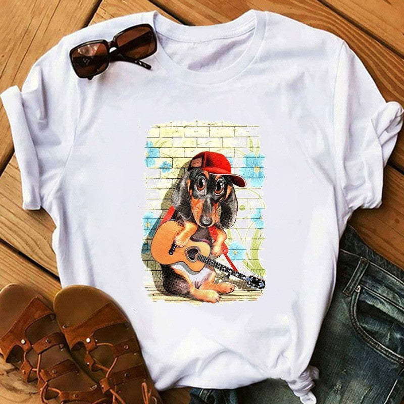 Puppy Print T-shirt