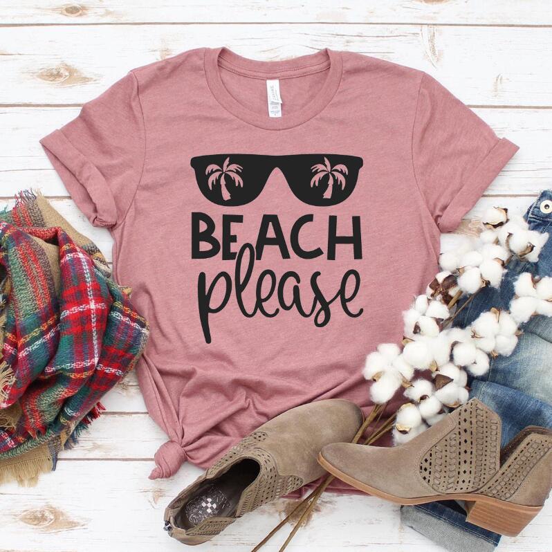Unisex "Beach Please" T-Shirt