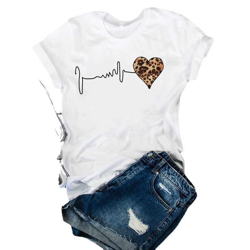 Women's Short-sleeved Loose T-shirt
