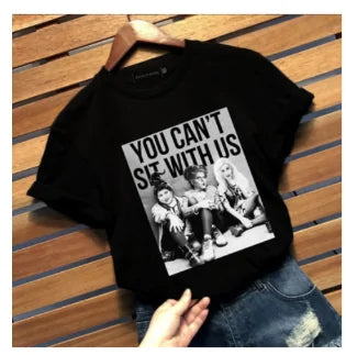 Three Witches Halloween Vintage T-Shirt