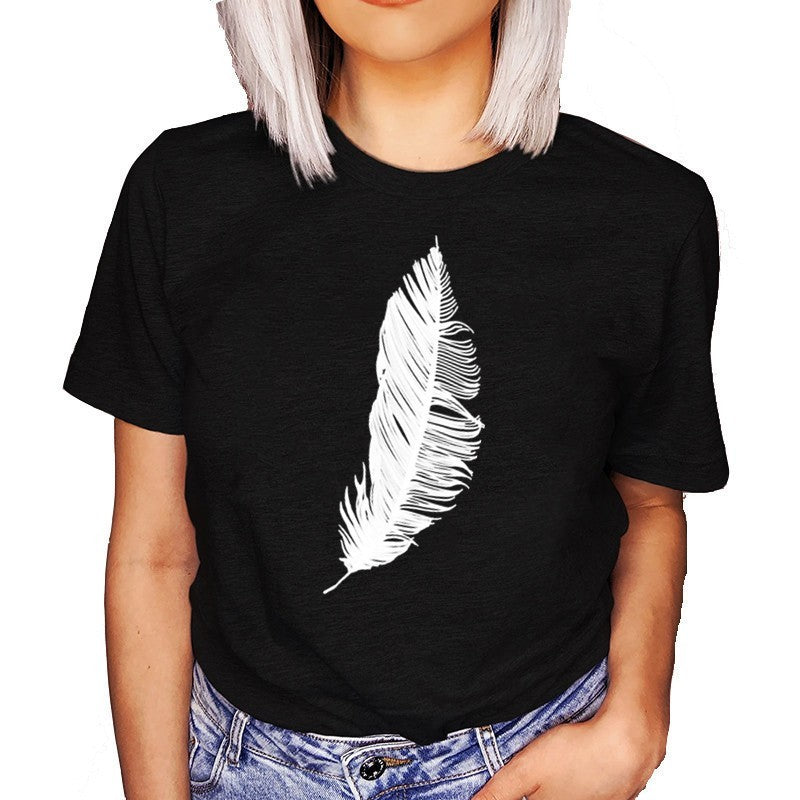 Women's Short-sleeved Loose T-shirt
