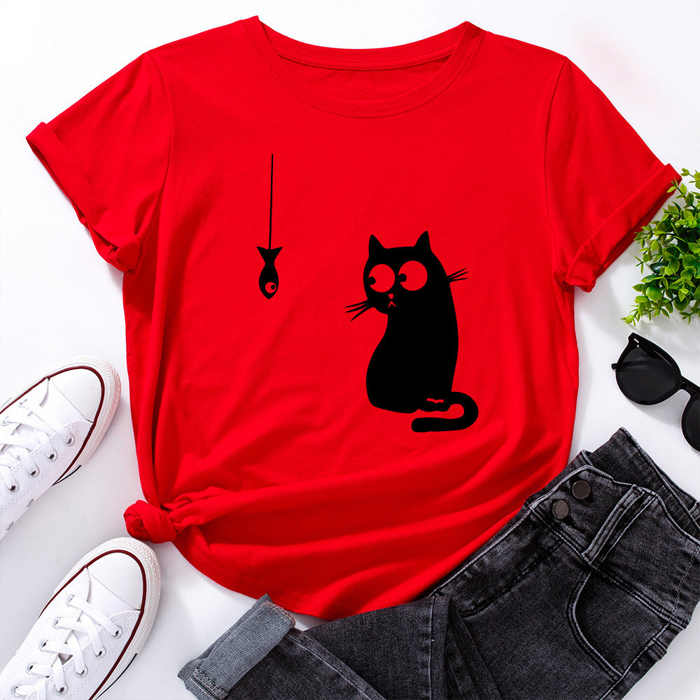 Women's Cat T-Shirt