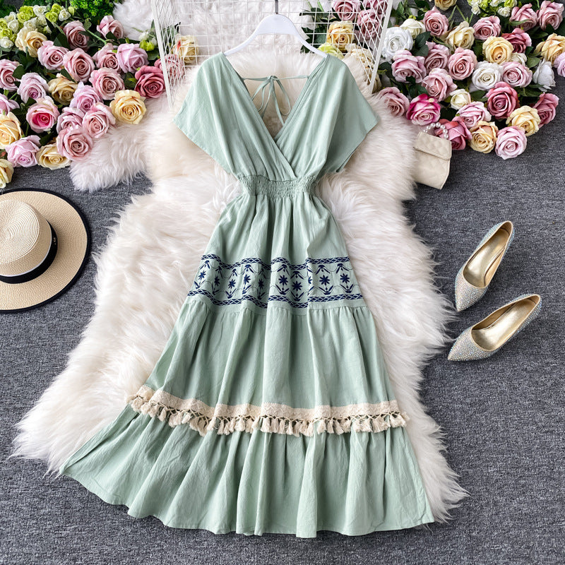 V-Neck Dress