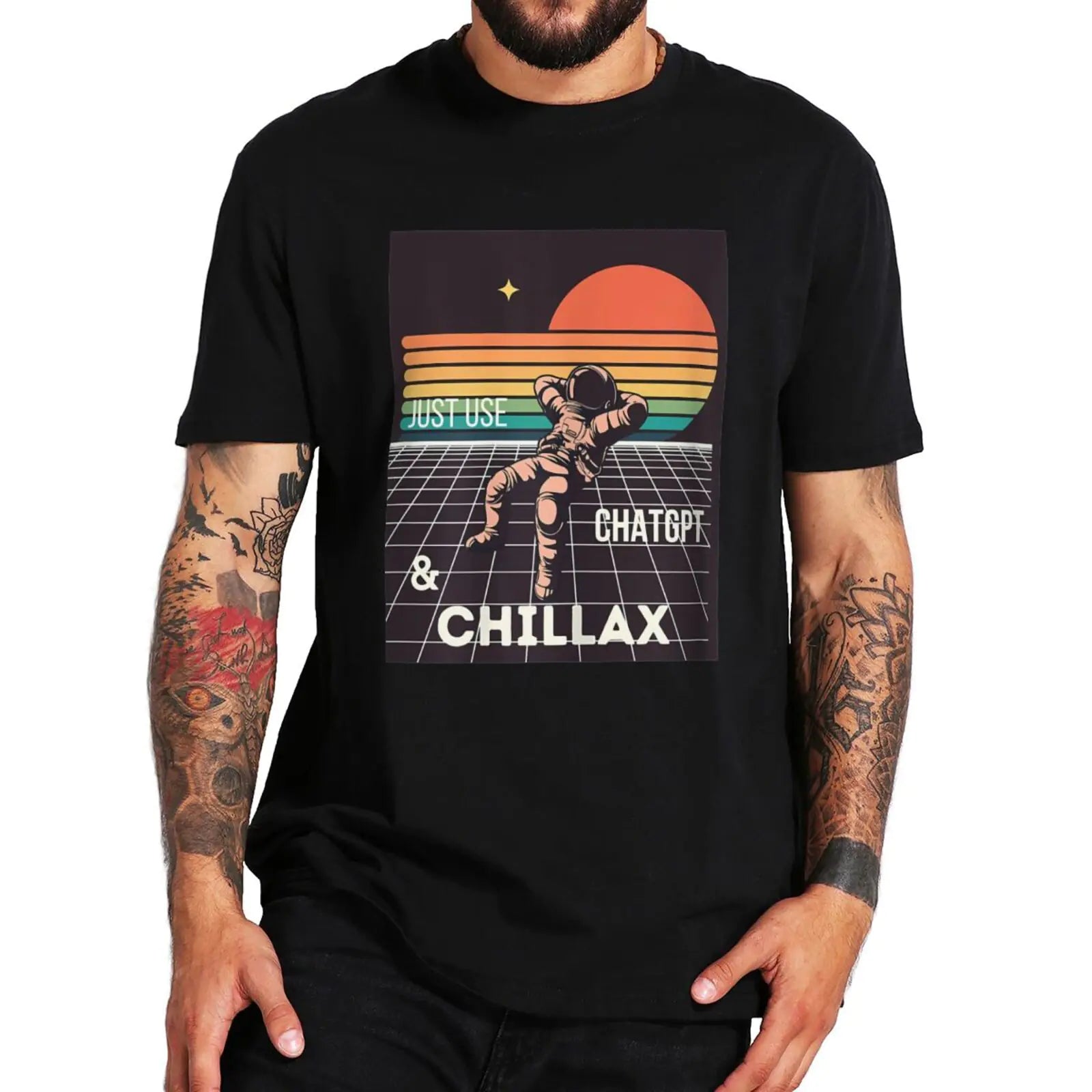 T-Shirt Retro Astronaut