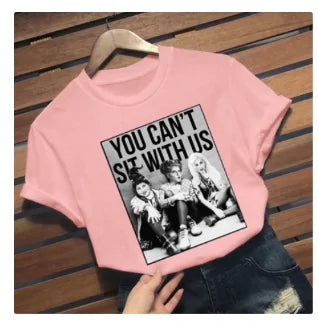 Three Witches Halloween Vintage T-Shirt